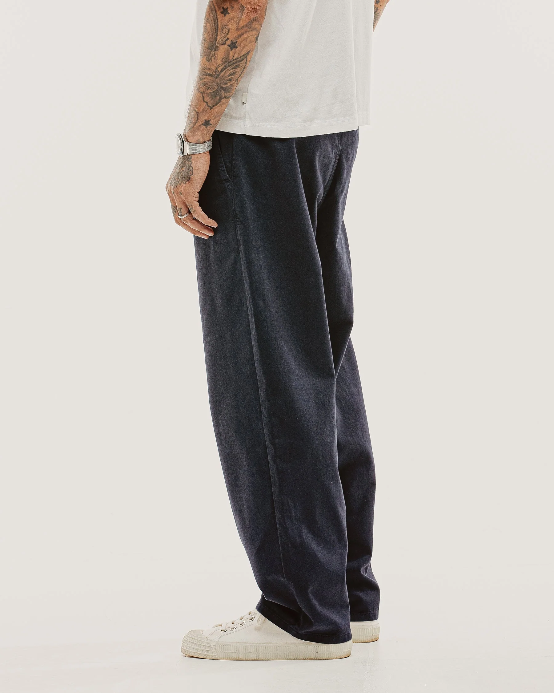 Depot Drawstring Pant - Navy - Image 6