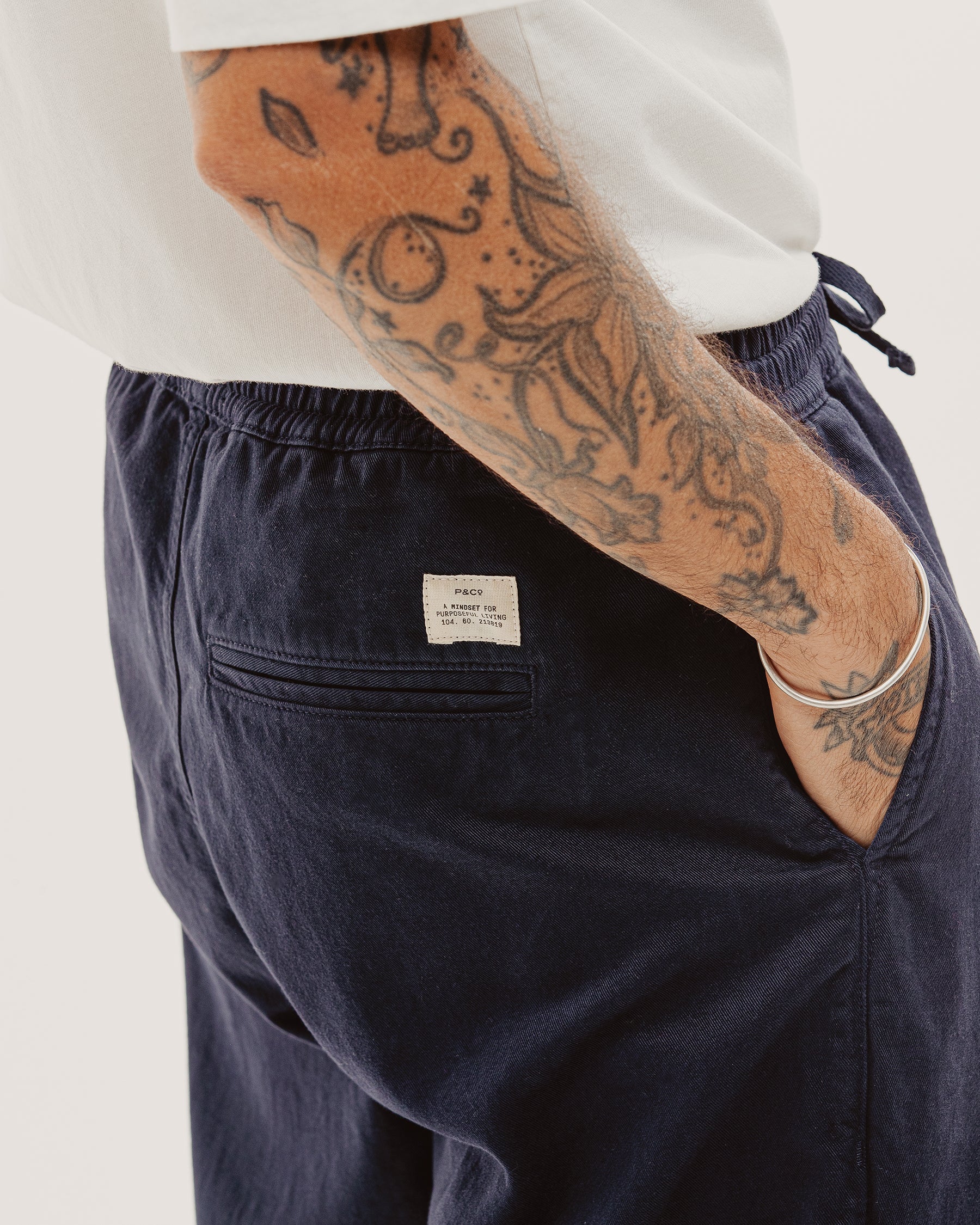Depot Drawstring Pant - Navy - Image 8