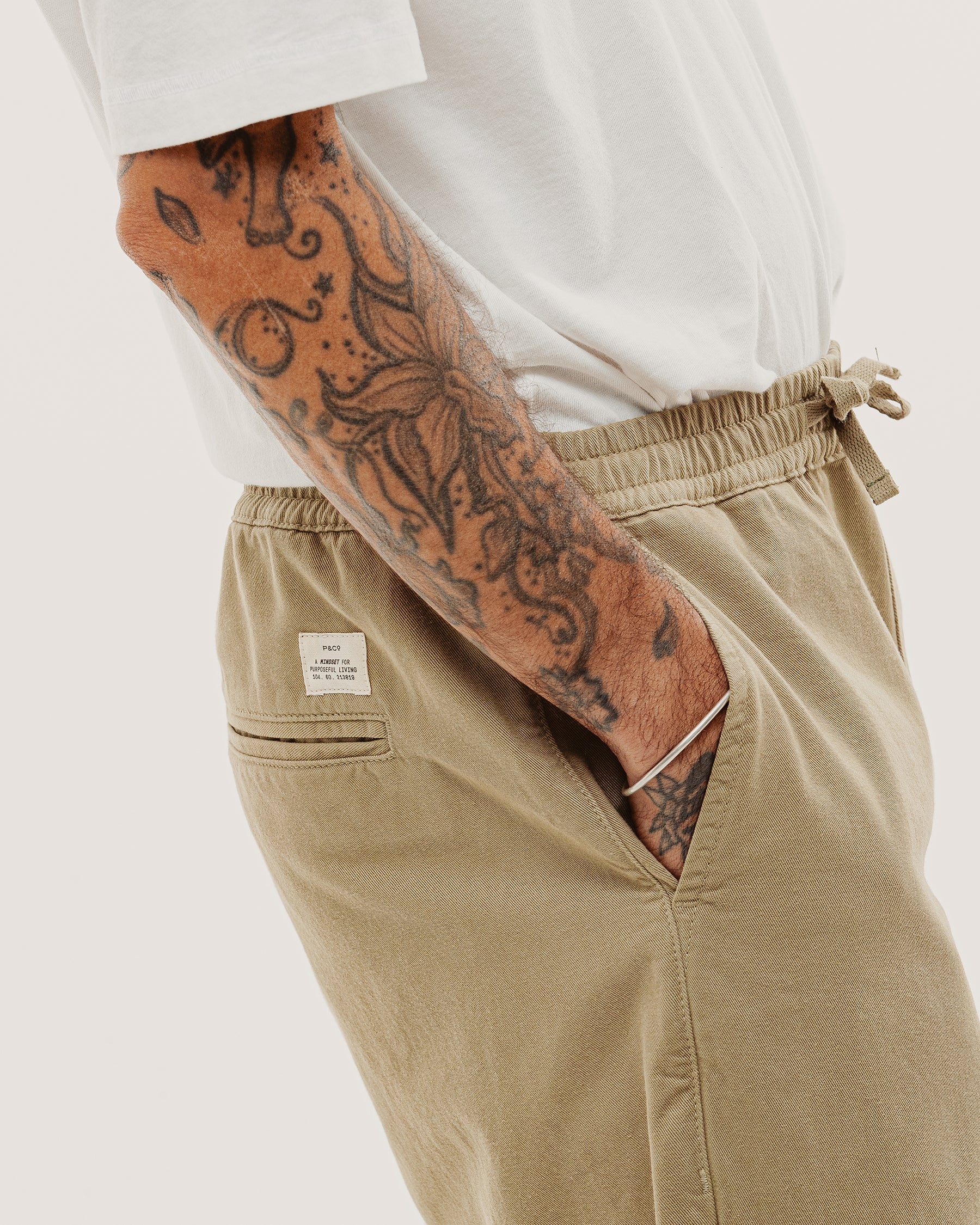 Depot Drawstring Pant - Sage - Image 8