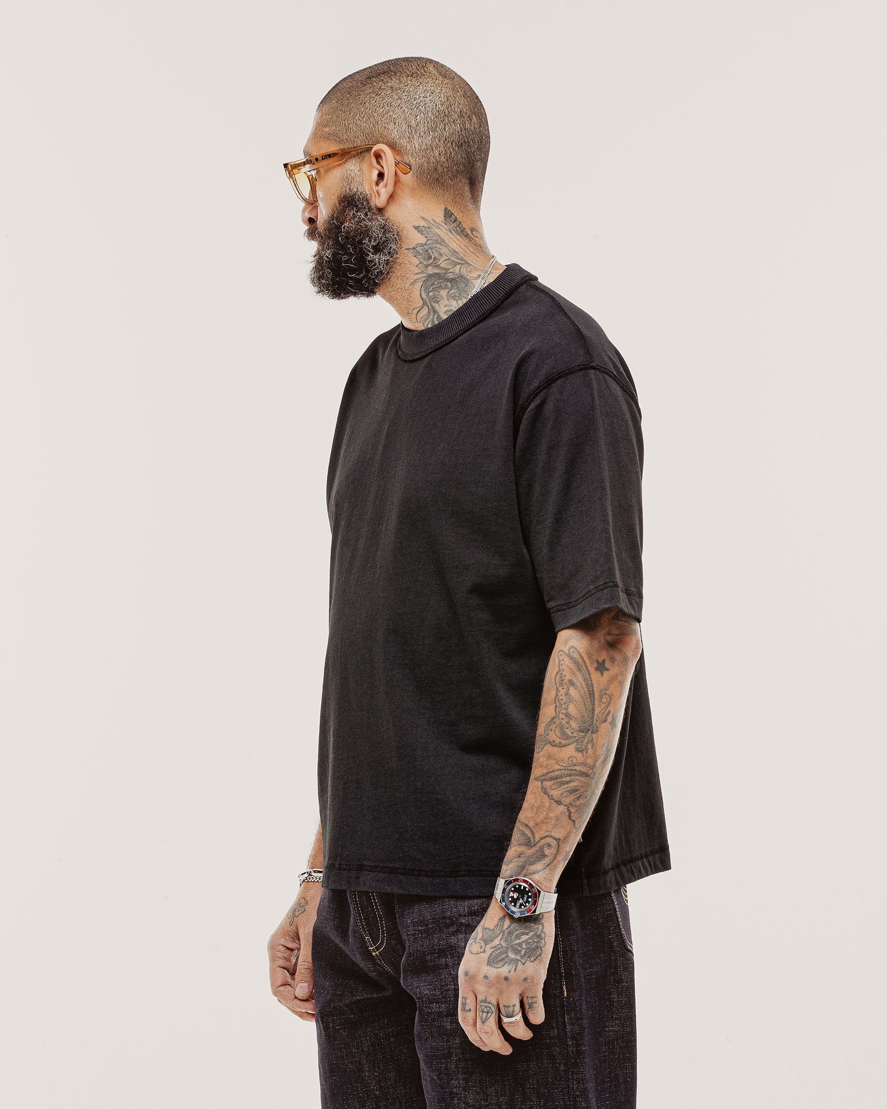 Essential Boxy T-Shirt - Black - Image 2