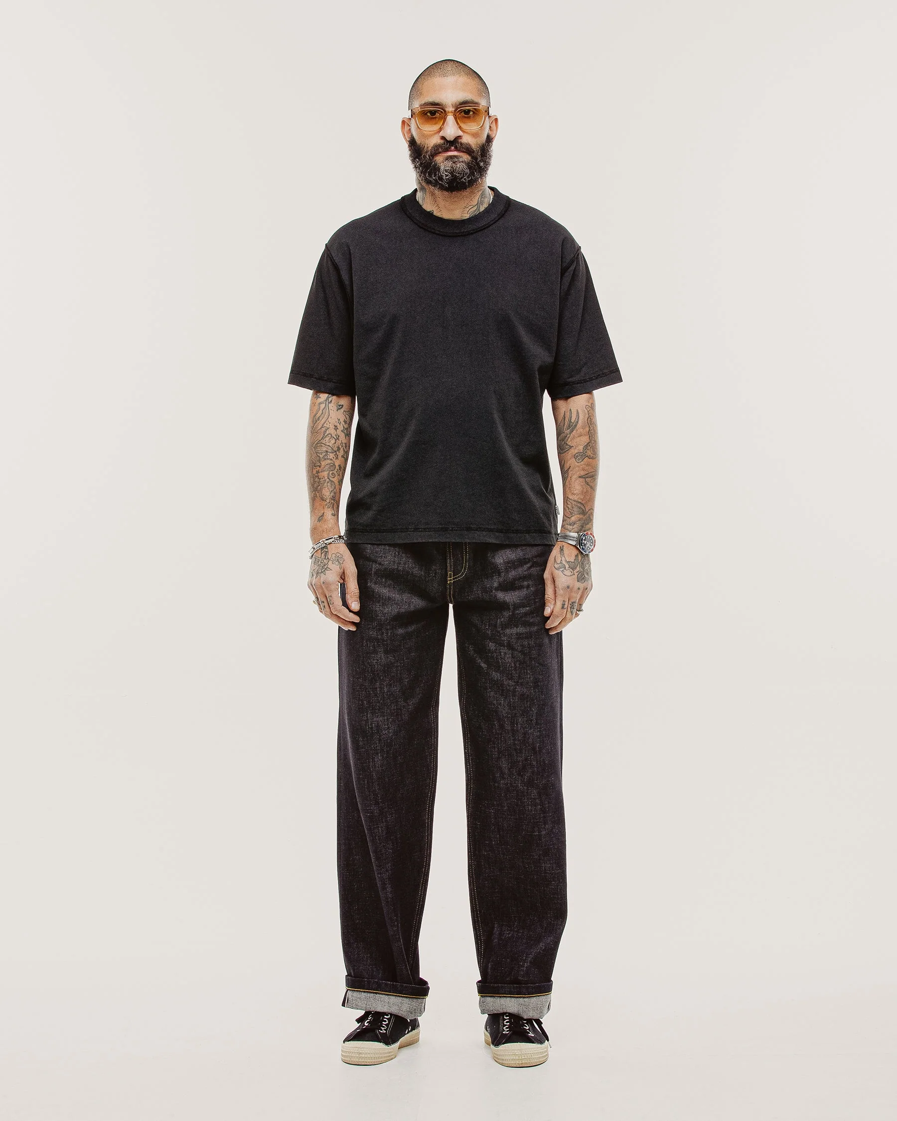 Essential Boxy T-Shirt - Black - Image 8