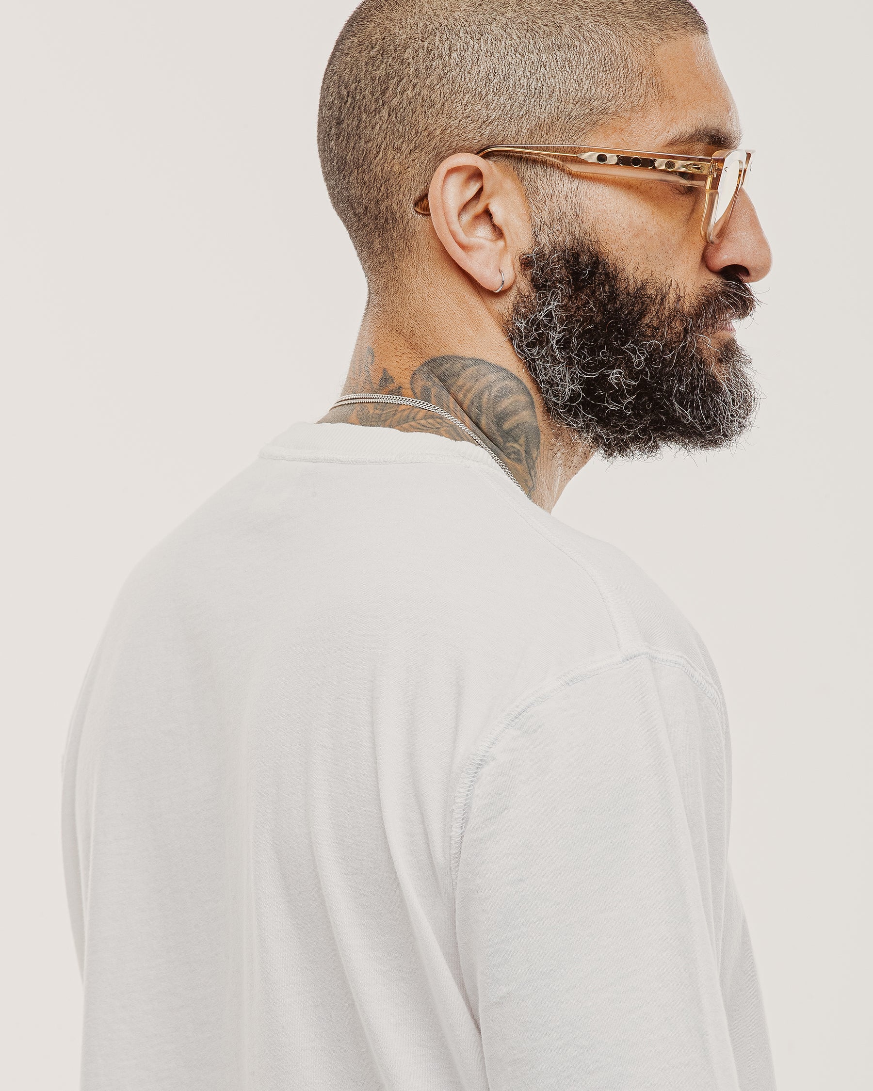 Essential Boxy T-Shirt - White - Image 5