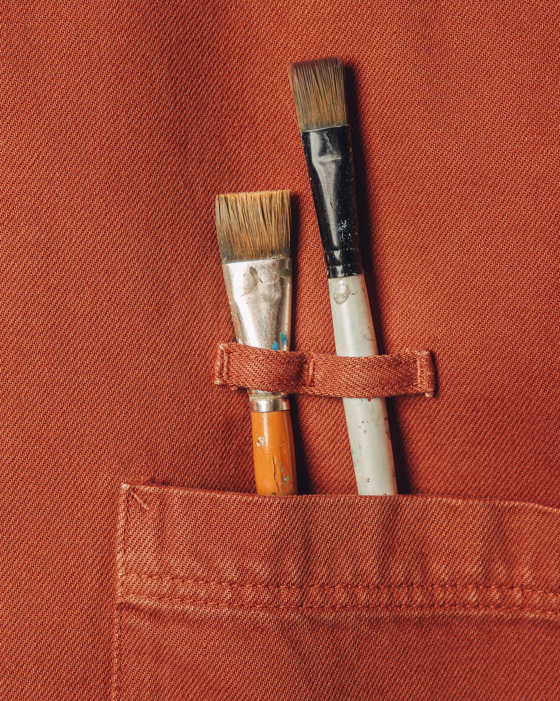 Founders Artist Smock - Brick Red - Image 10