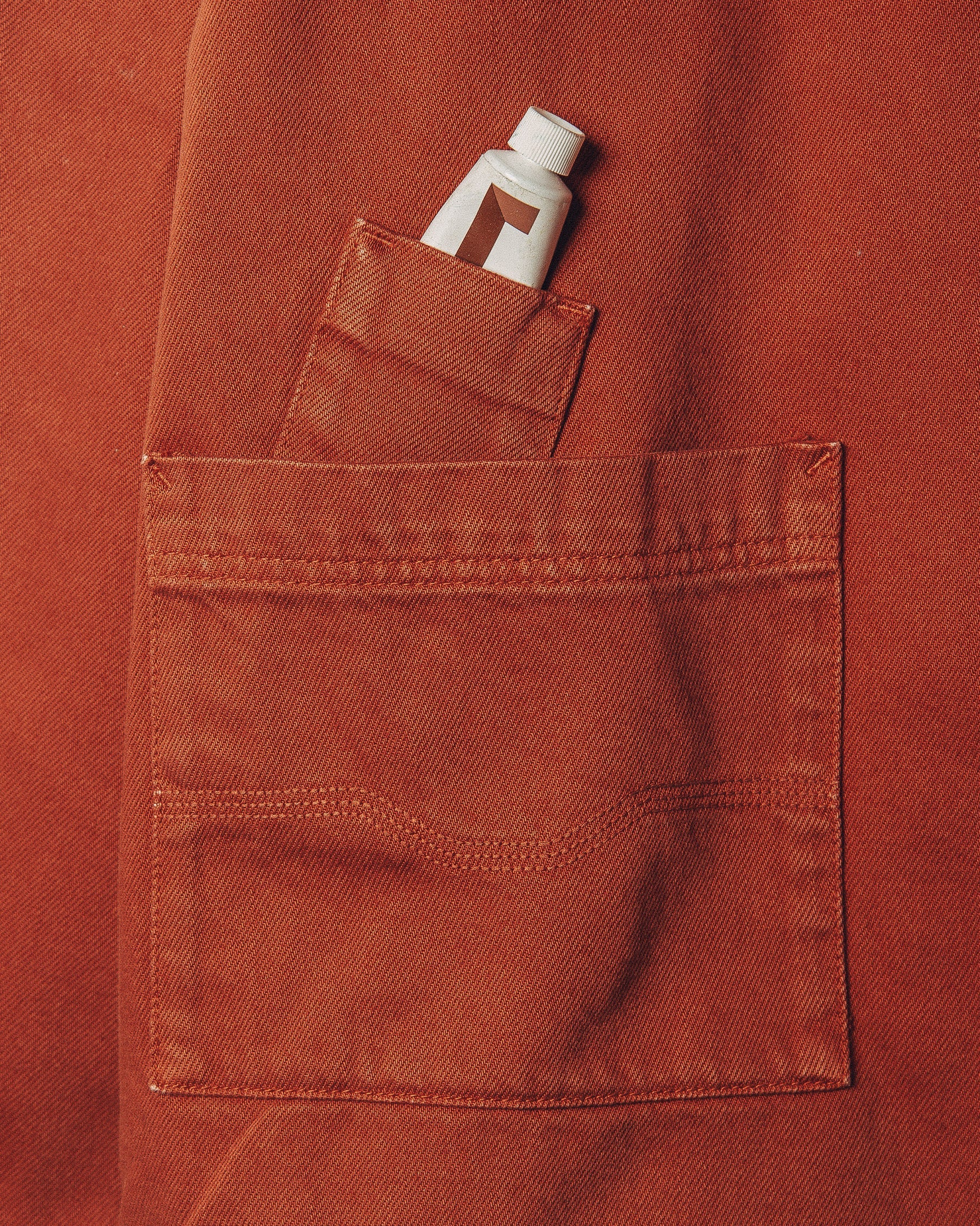 Founders Artist Smock - Brick Red - Image 11