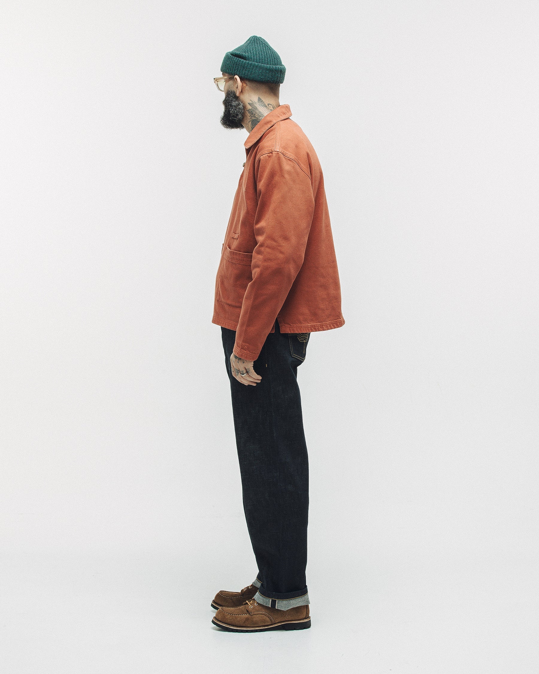 Founders Artist Smock - Brick Red - Image 4