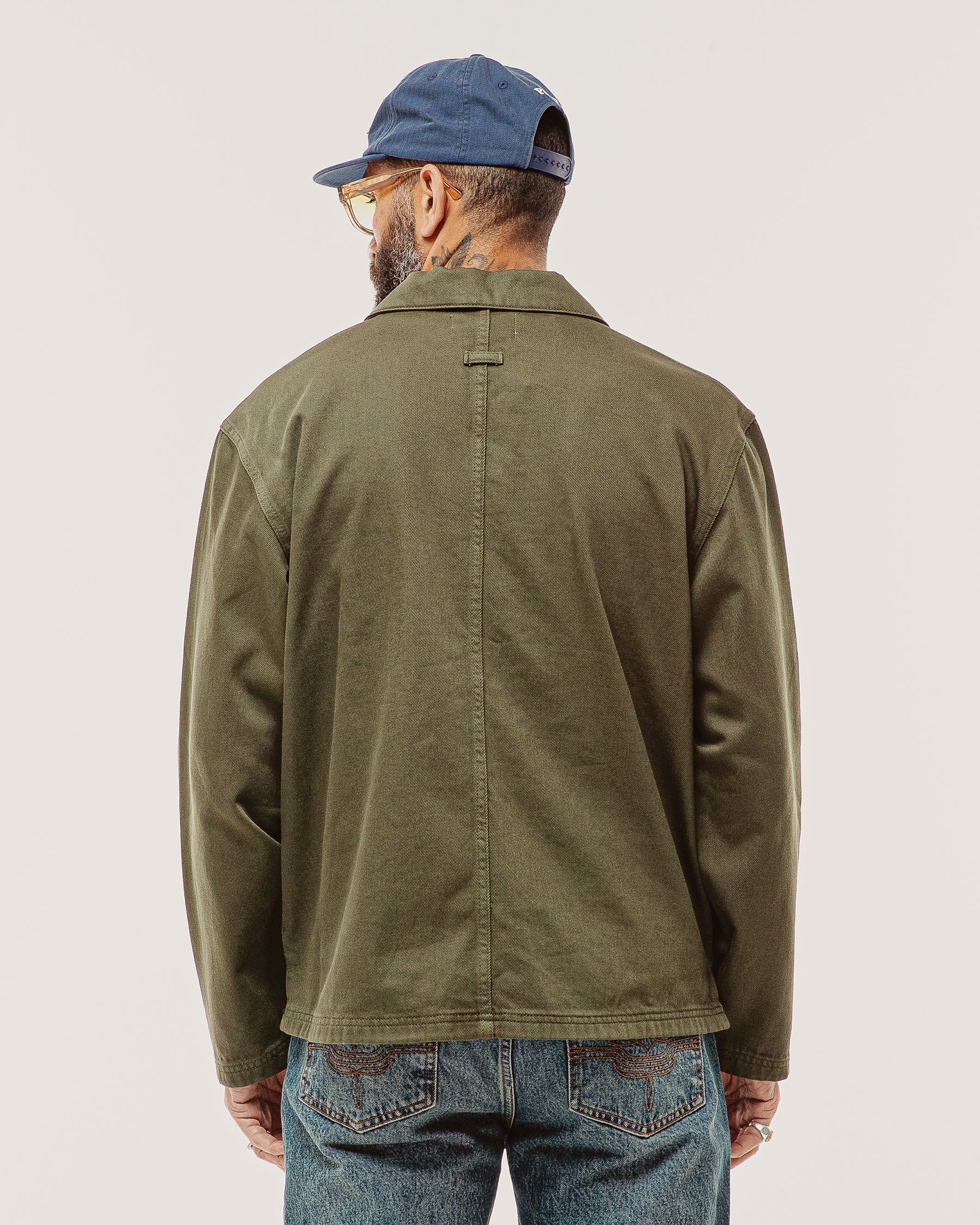 Founders Artist Smock - Dark Olive - Image 8