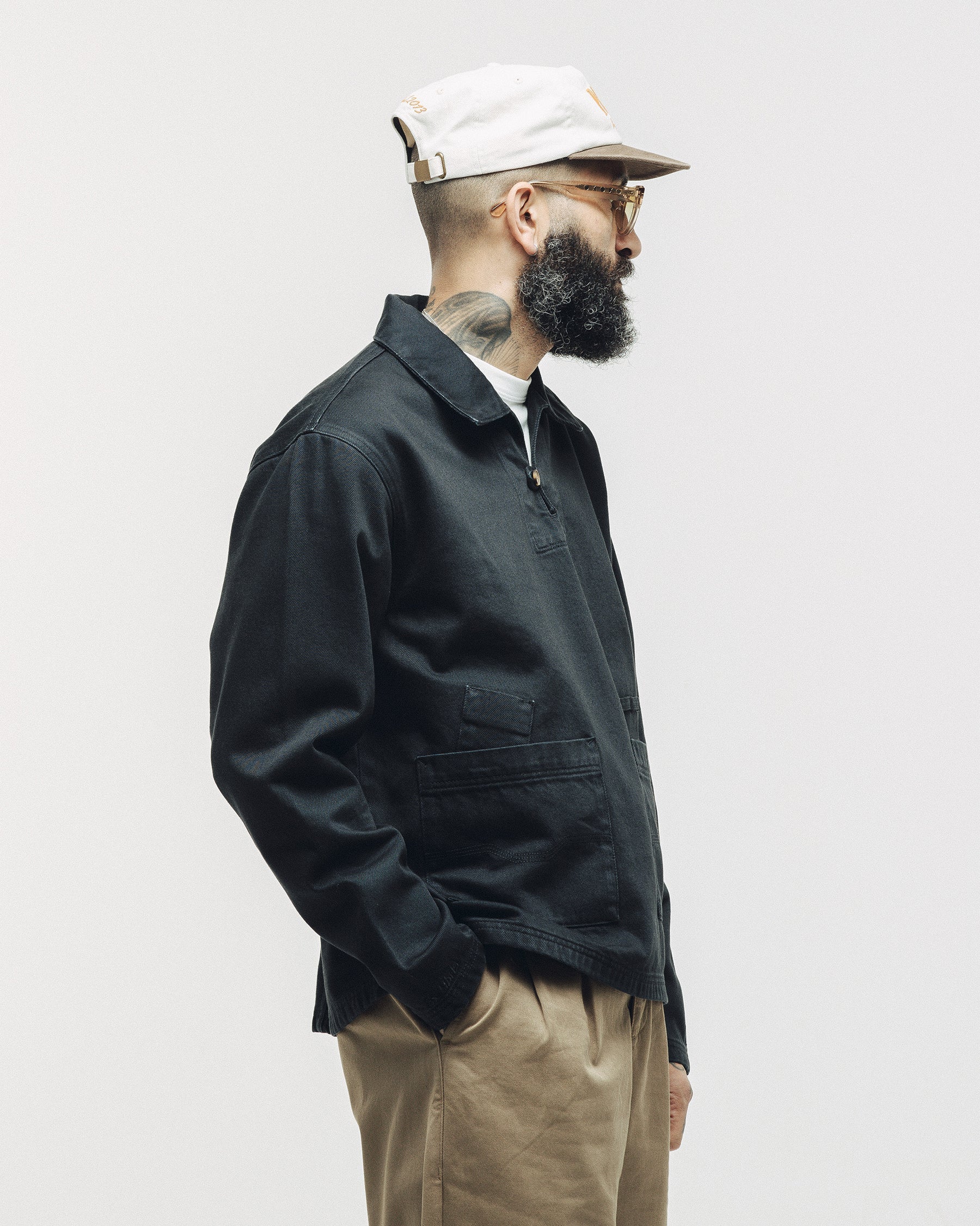 Founders Artist Smock - Washed Black - Image 8