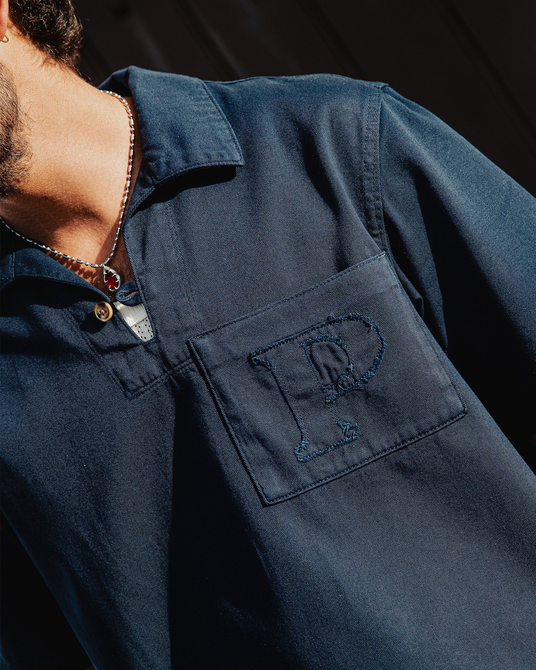 Founders Resort Smock - Navy - Image 5