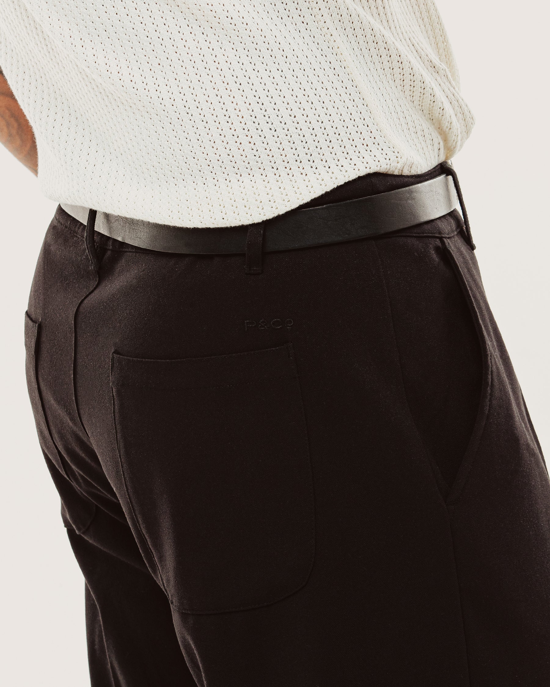 Pressed Station Pant - Black - Image 3