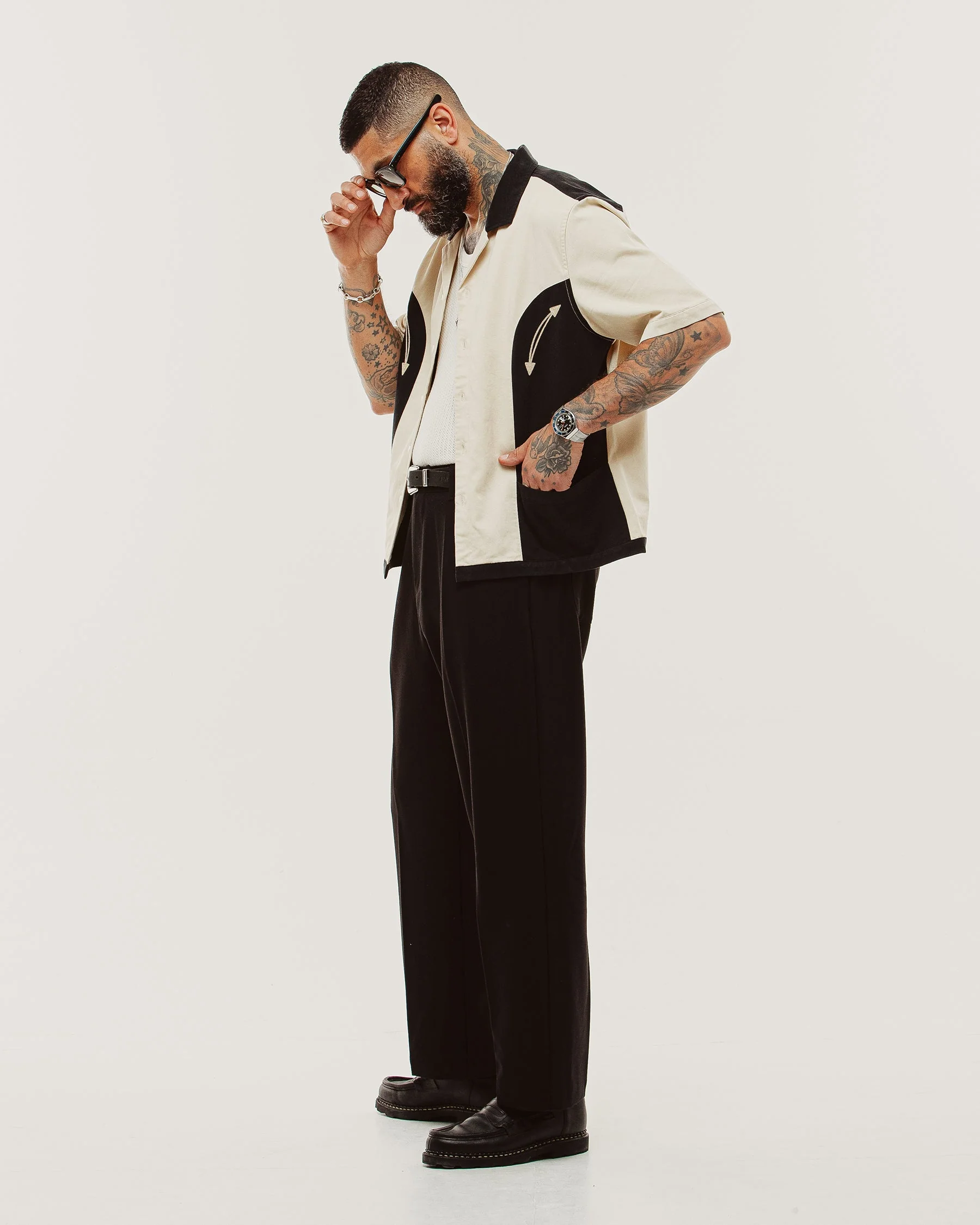 Pressed Station Pant - Black - Image 5