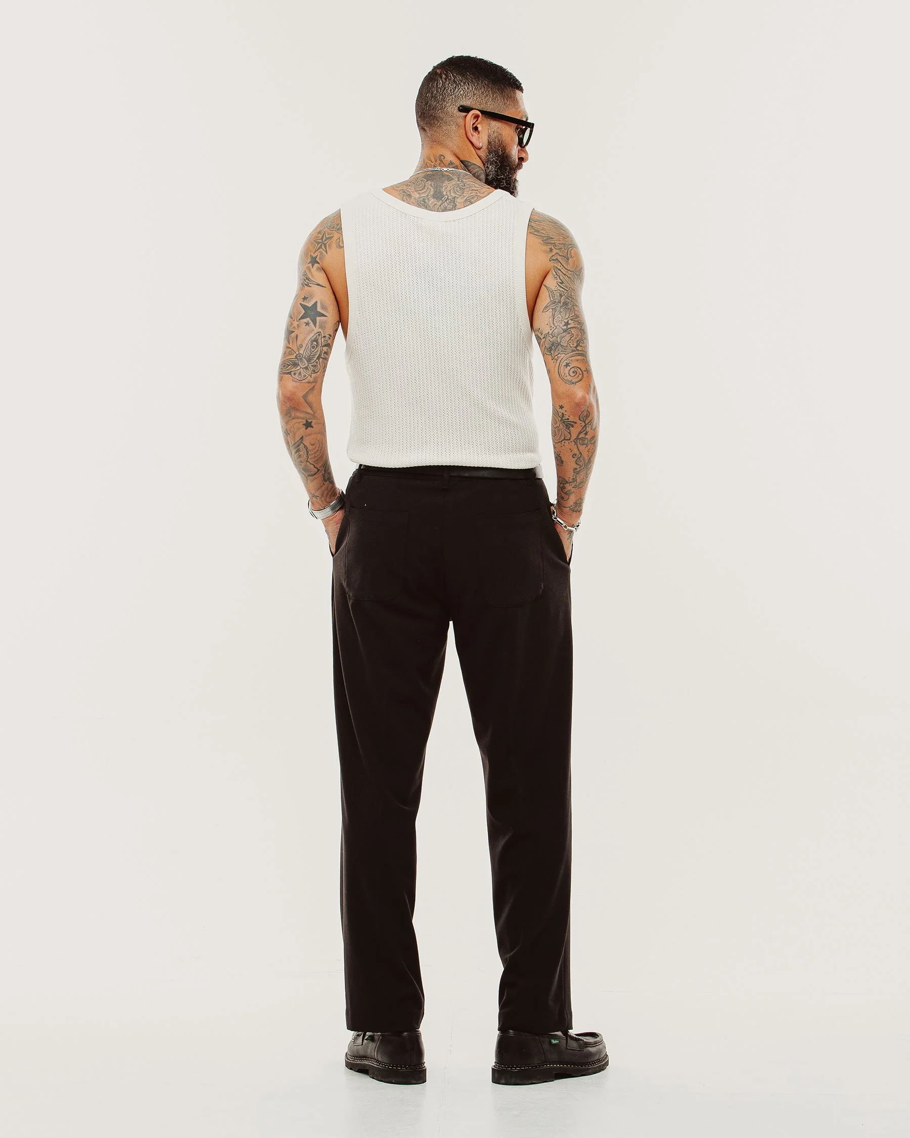 Pressed Station Pant - Black - Image 8