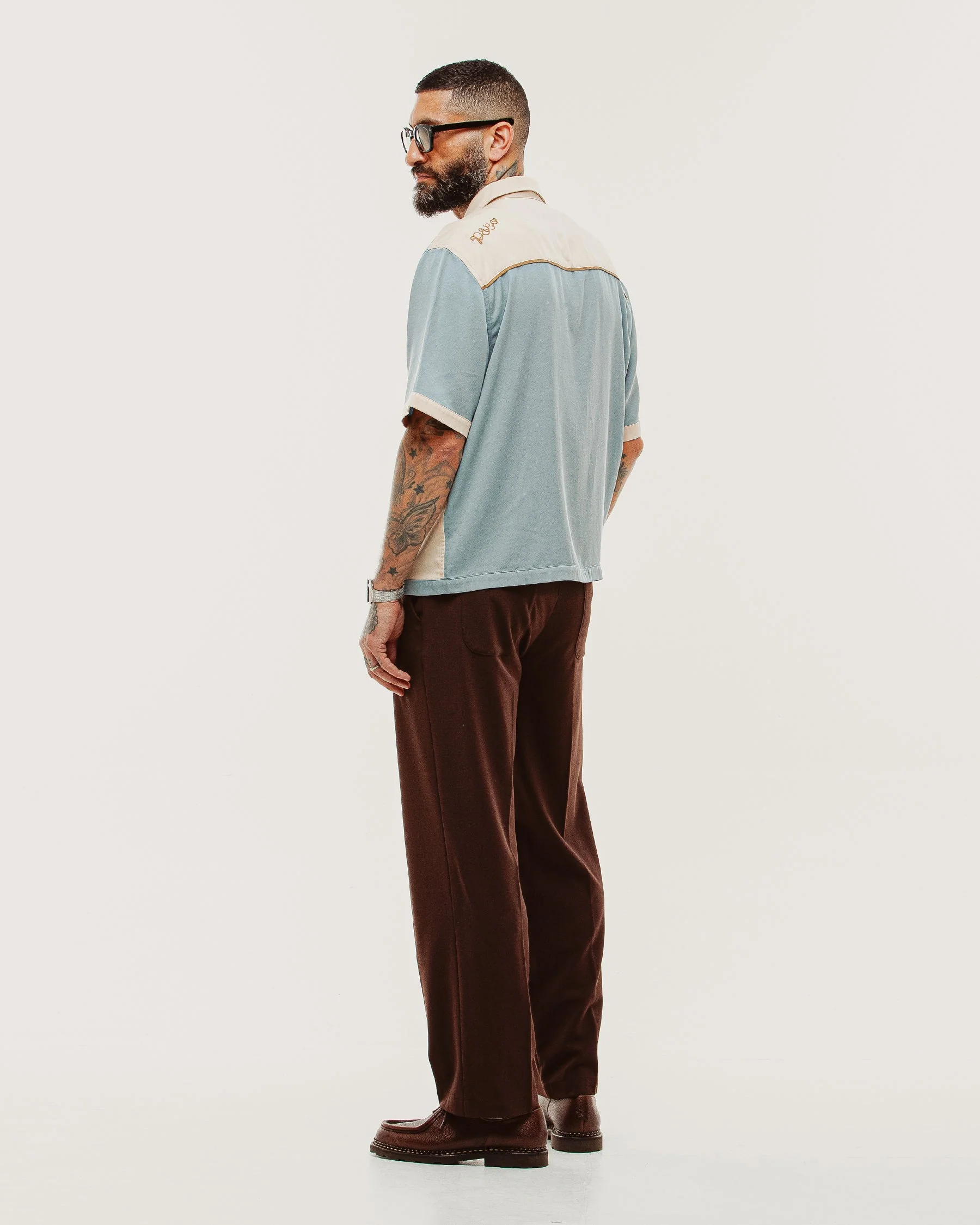 Pressed Station Pant - Brown - Image 5