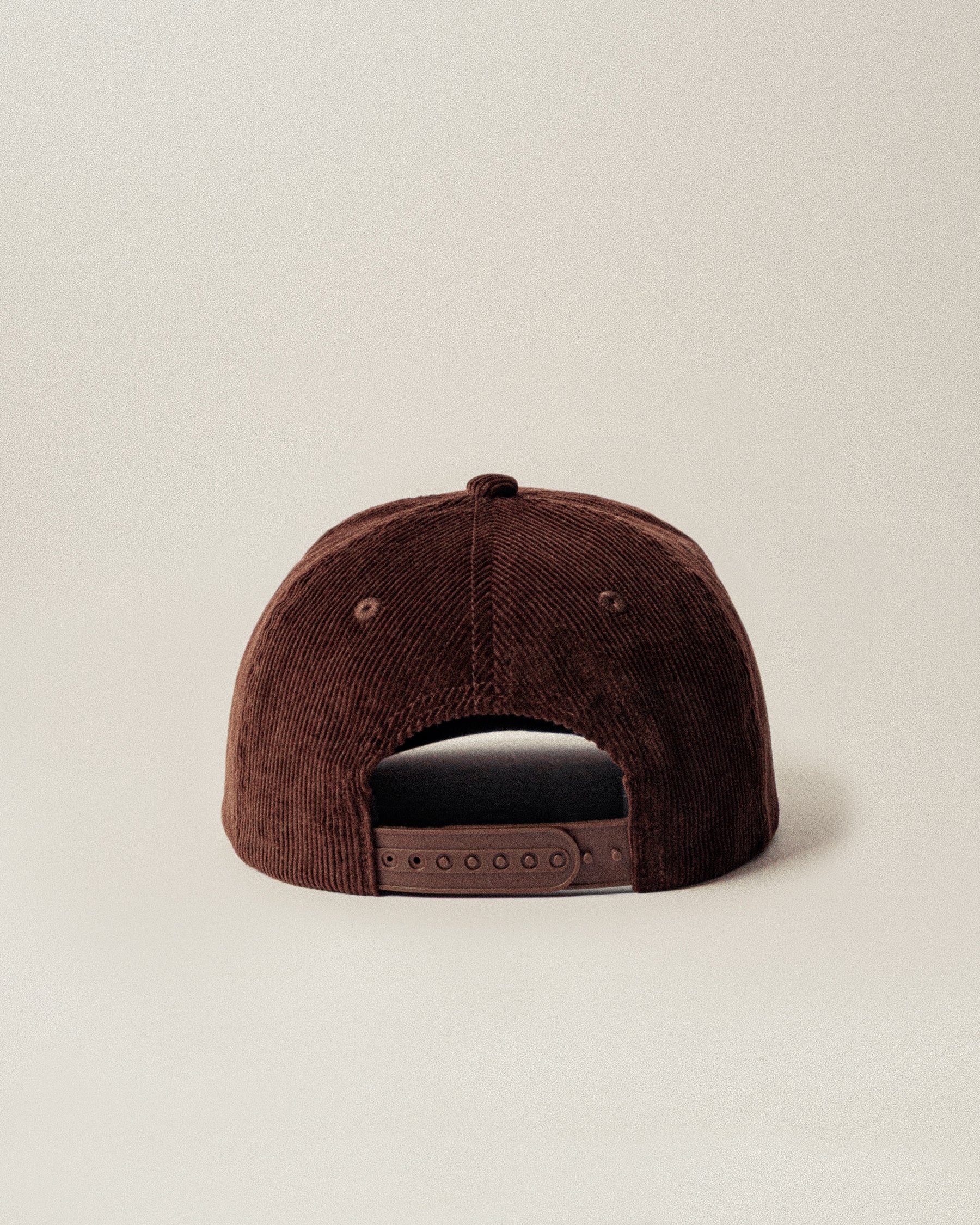 Quality Goods Cord 5 Panel Cap - Brown - Image 5