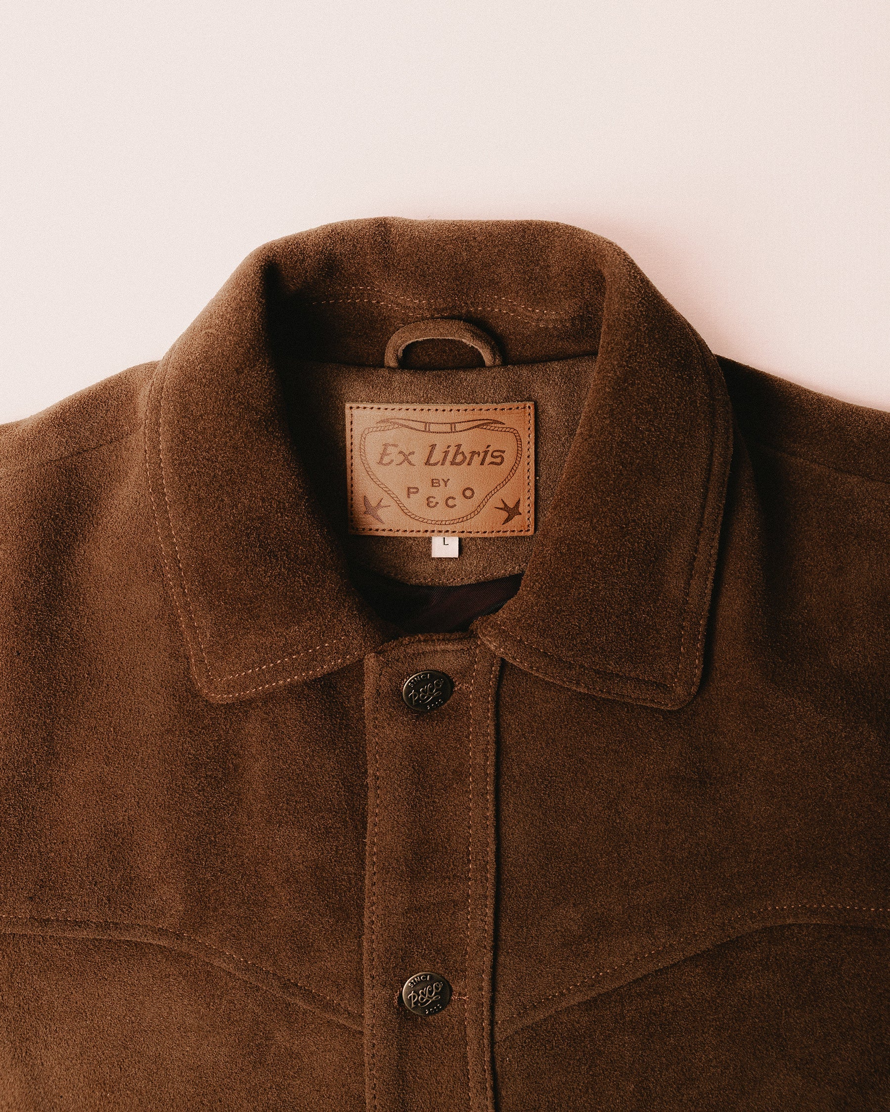 Sierra Suede Jacket - Dark Tan - Image 2