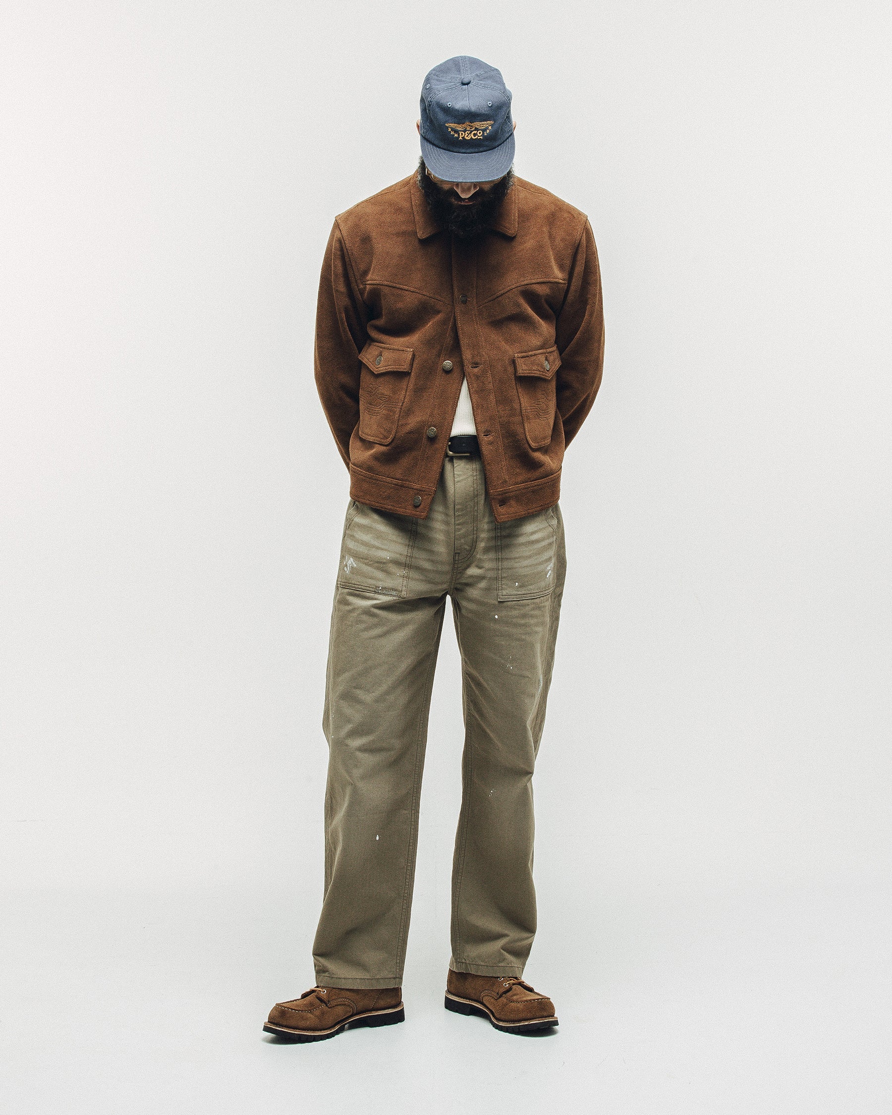 Sierra Suede Jacket - Dark Tan - Image 8