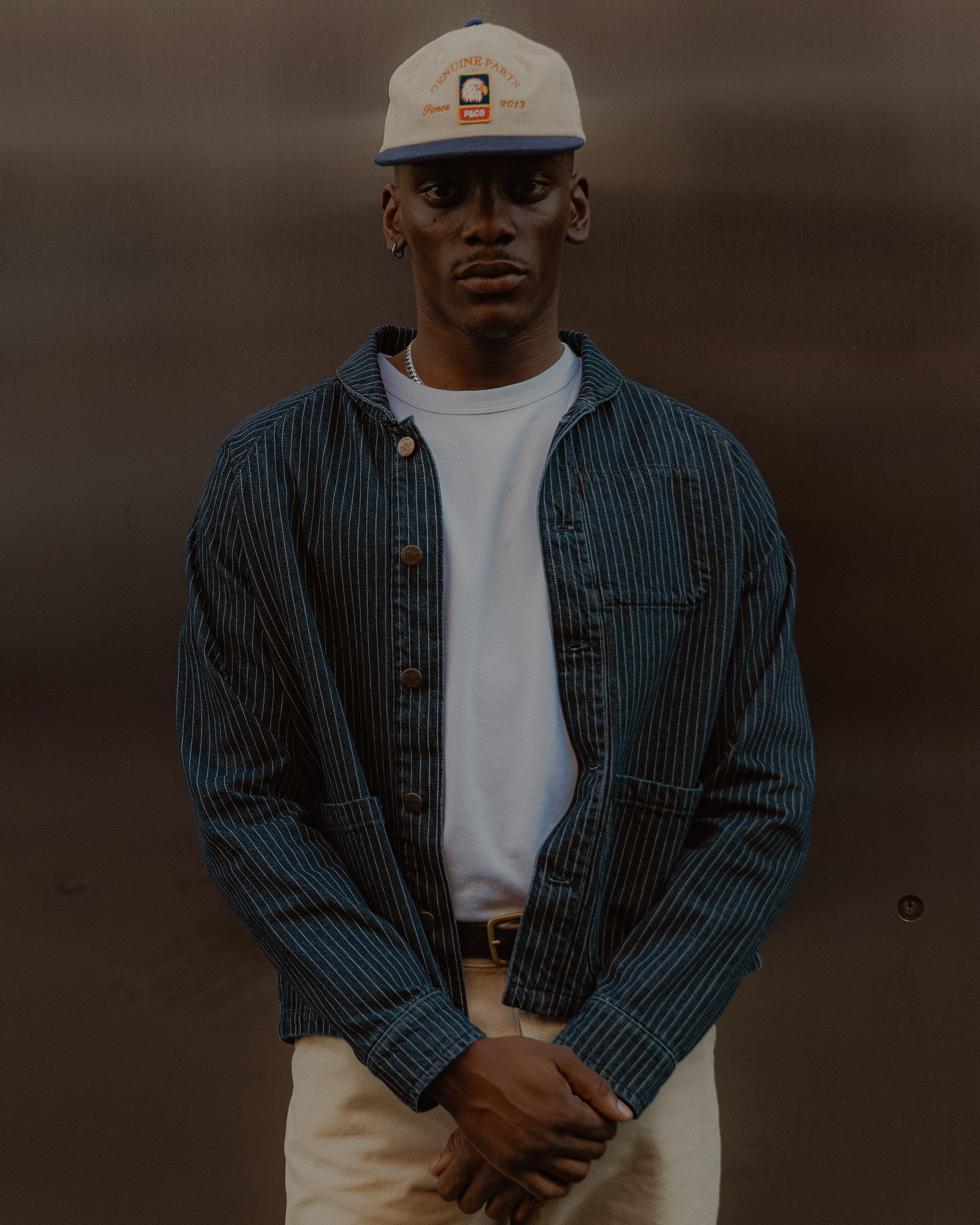 Vyse Chore Jacket - Blue Hickory - Image 2