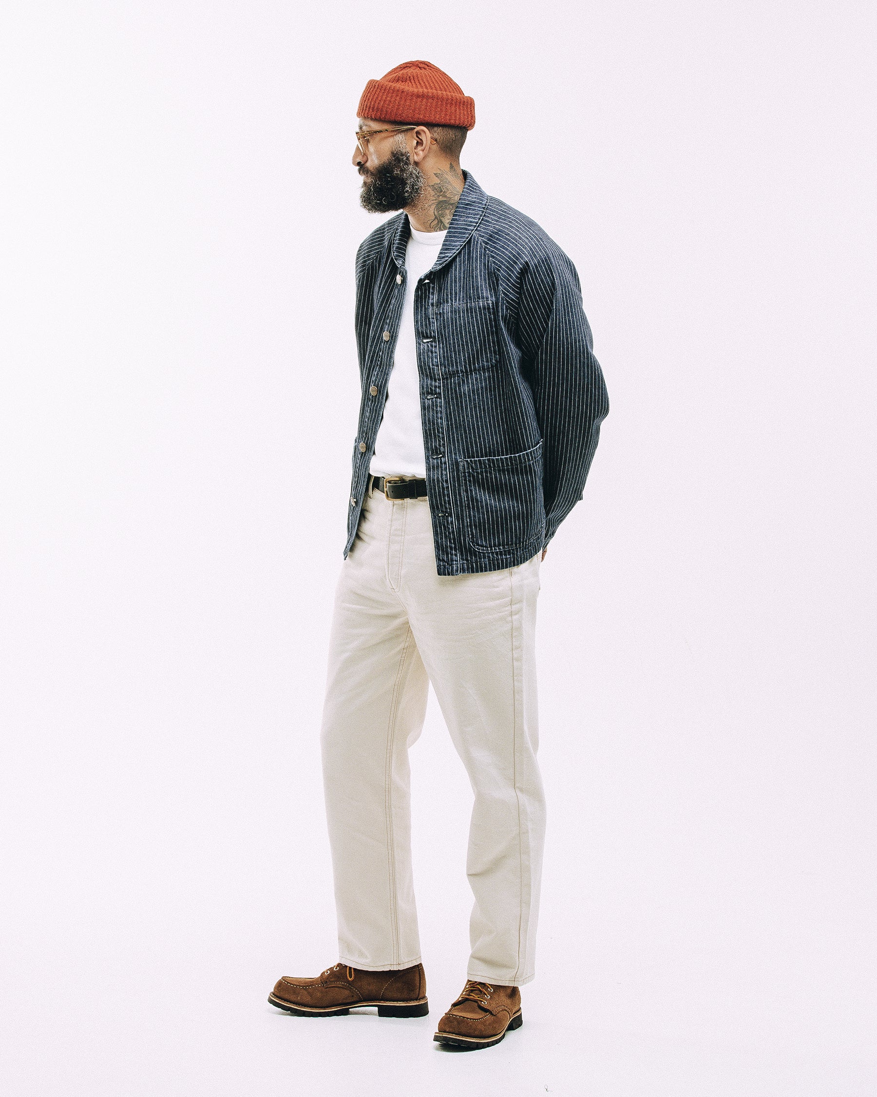 Vyse Chore Jacket - Blue Hickory - Image 4