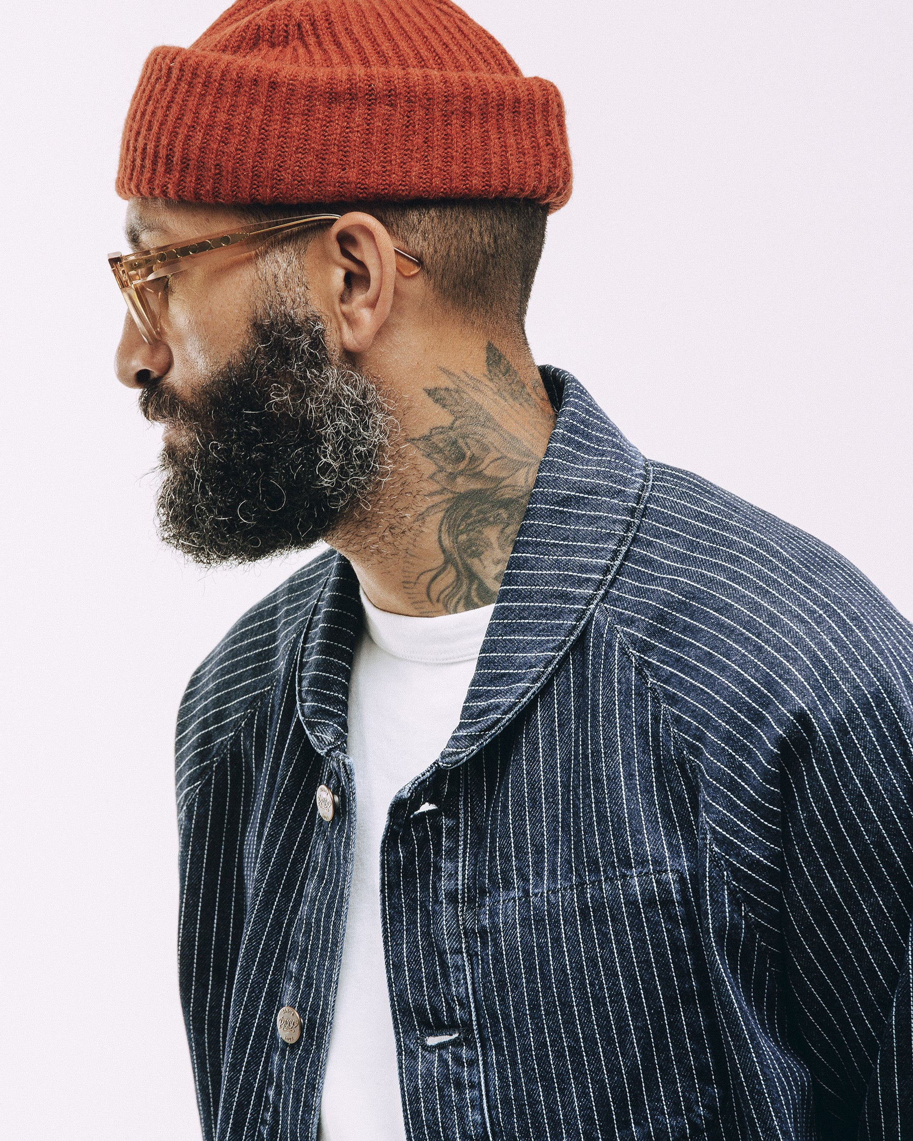 Vyse Chore Jacket - Blue Hickory - Image 5