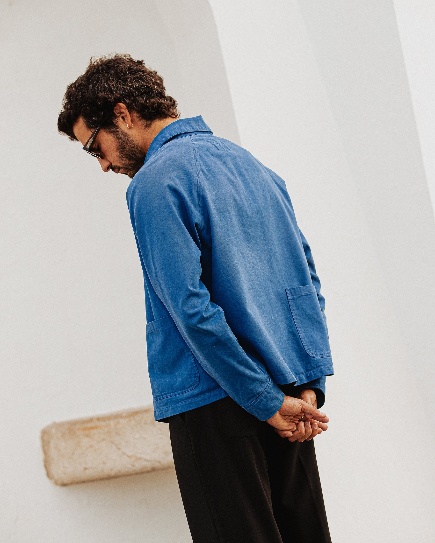 Vyse Chore Jacket - French Blue - Image 6