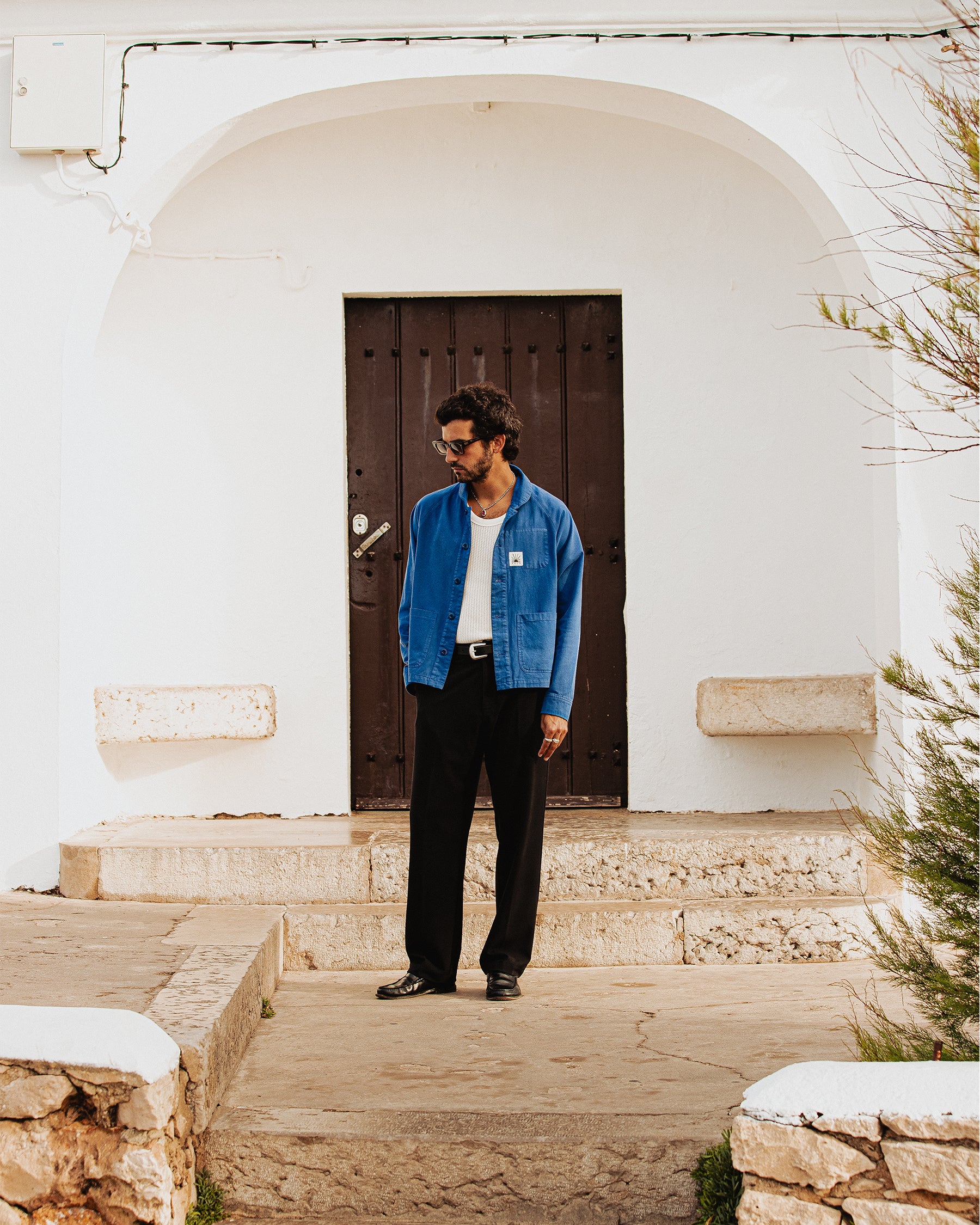 Vyse Chore Jacket - French Blue - Image 9